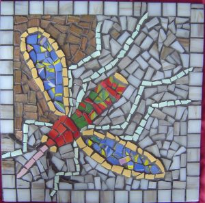 Mosaic tile by Sarah Aslakson