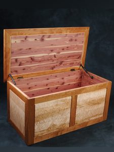 Tom Laudin wooden chest