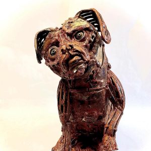 sculpture of Lulu by John Pahlas