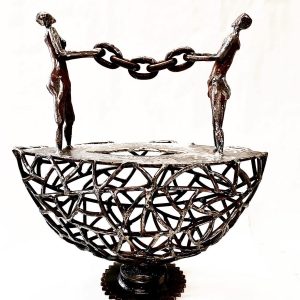 sculpture 'Bound' by john Pahlas