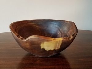 Robert Bergman wooden turned bowl