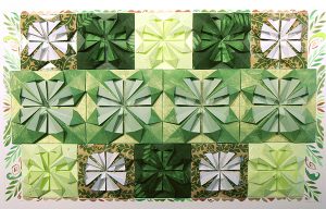 Origami 'Greening the Garden' by Tamlyn Akins