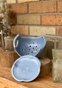 Ceramic Berry Bowl by Heidi Clayton