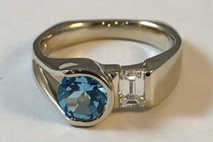 Patty Klarer, Jeweler, ring
