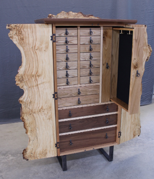Tom Laudin, woodworker, Armoire