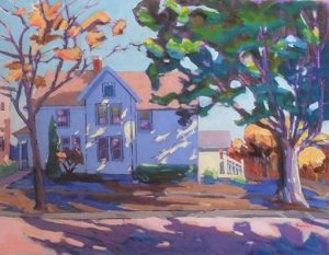 'Chadbourne Ave. No. 2' Oil on Canvas by Chuck Bauer