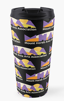 MHAAA Official Logo on travel mug