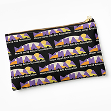 MHAAA Official Logo on zippered pouch