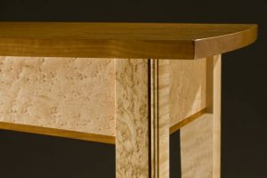 Close-up of table/joinery by Tom Laudin